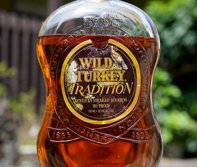 wild turkey tradition 101 front label