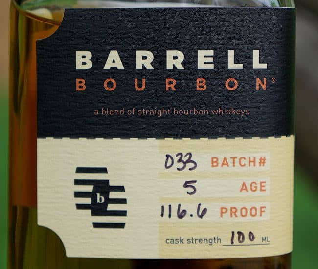 barrell batch 33 front