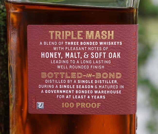 jack daniel's triple mash side