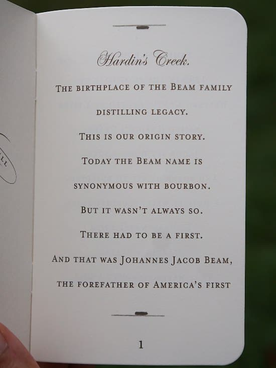 hardin's creek jacobs's well booklet 6