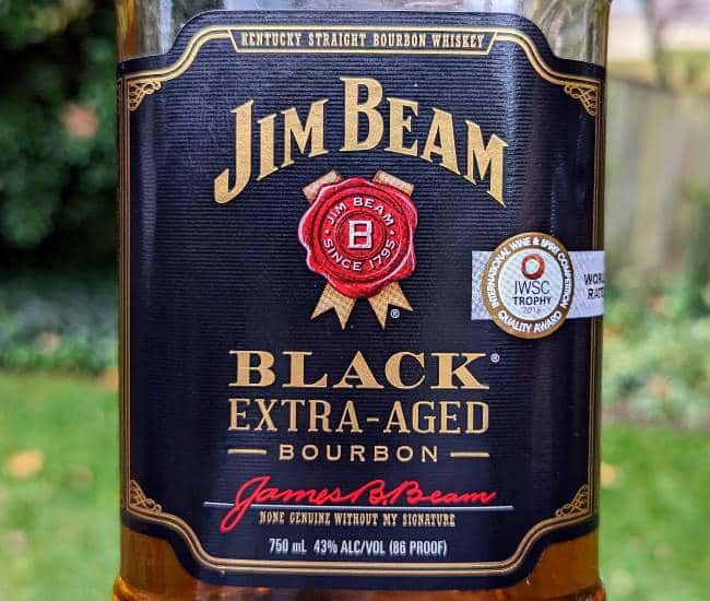 jim beam black review front