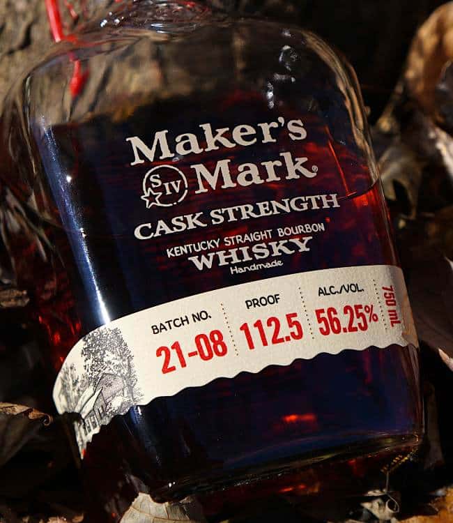 Maker's Mark Cask Strength 21-08 front