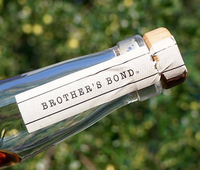 brother's bond bourbon neck