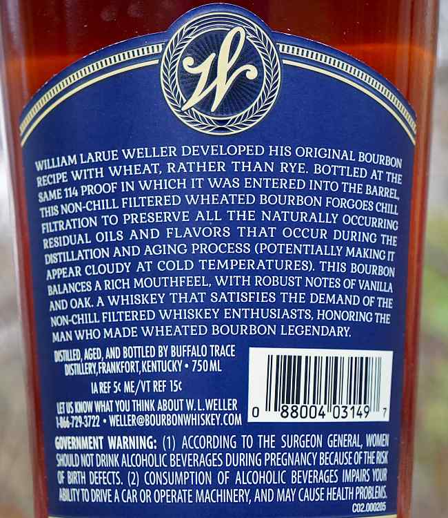 weller full proof review back