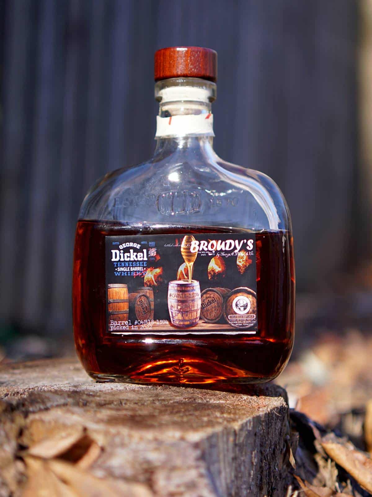 george dickel 15 year single barrel broudy featured