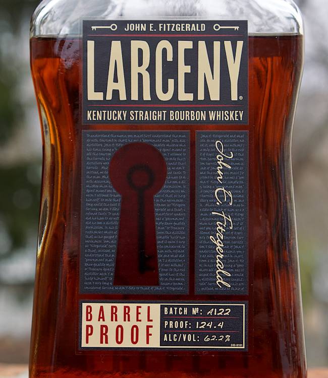 larceny barrel proof A122 front
