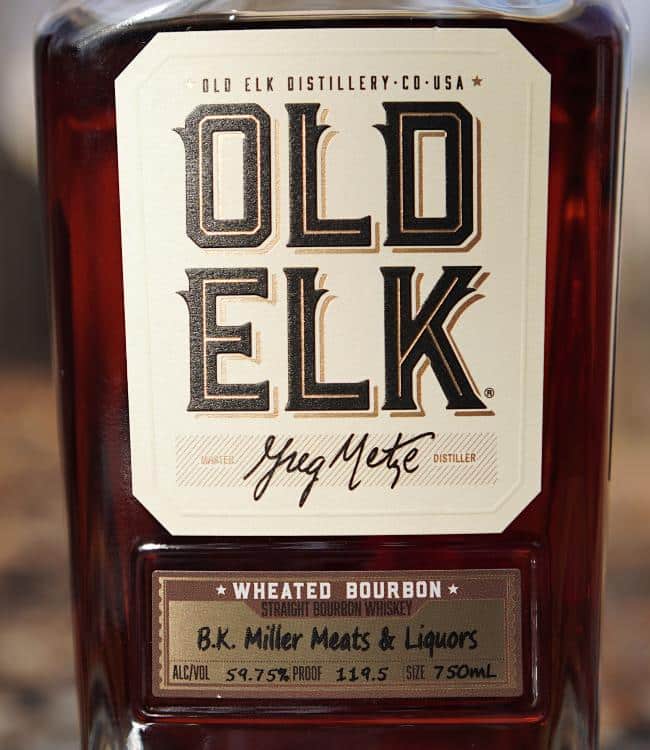 old elk single barrel wheated bourbon front