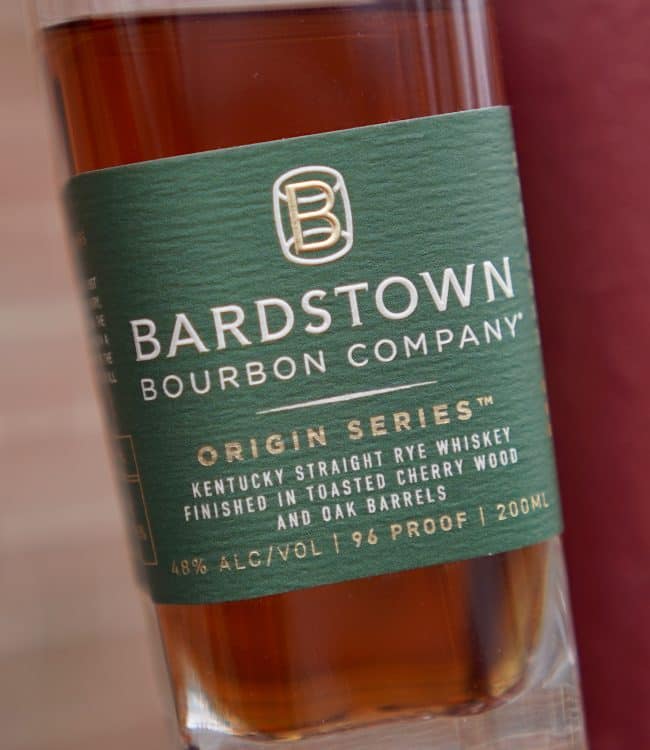 Bardstown Bourbon Company Origin Rye front