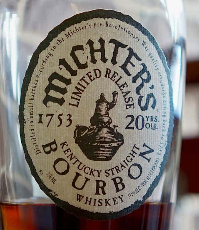 Michter's 20 Year bourbon review front