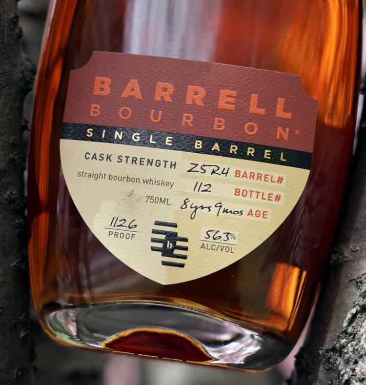 Barrell Single Barrel Bourbon z5r4 front