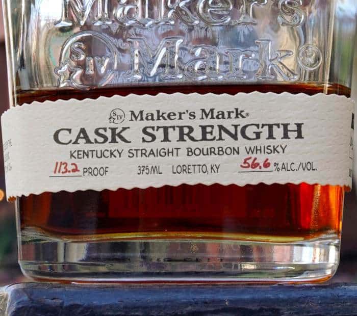 Maker's mark cask strength 14-01 front