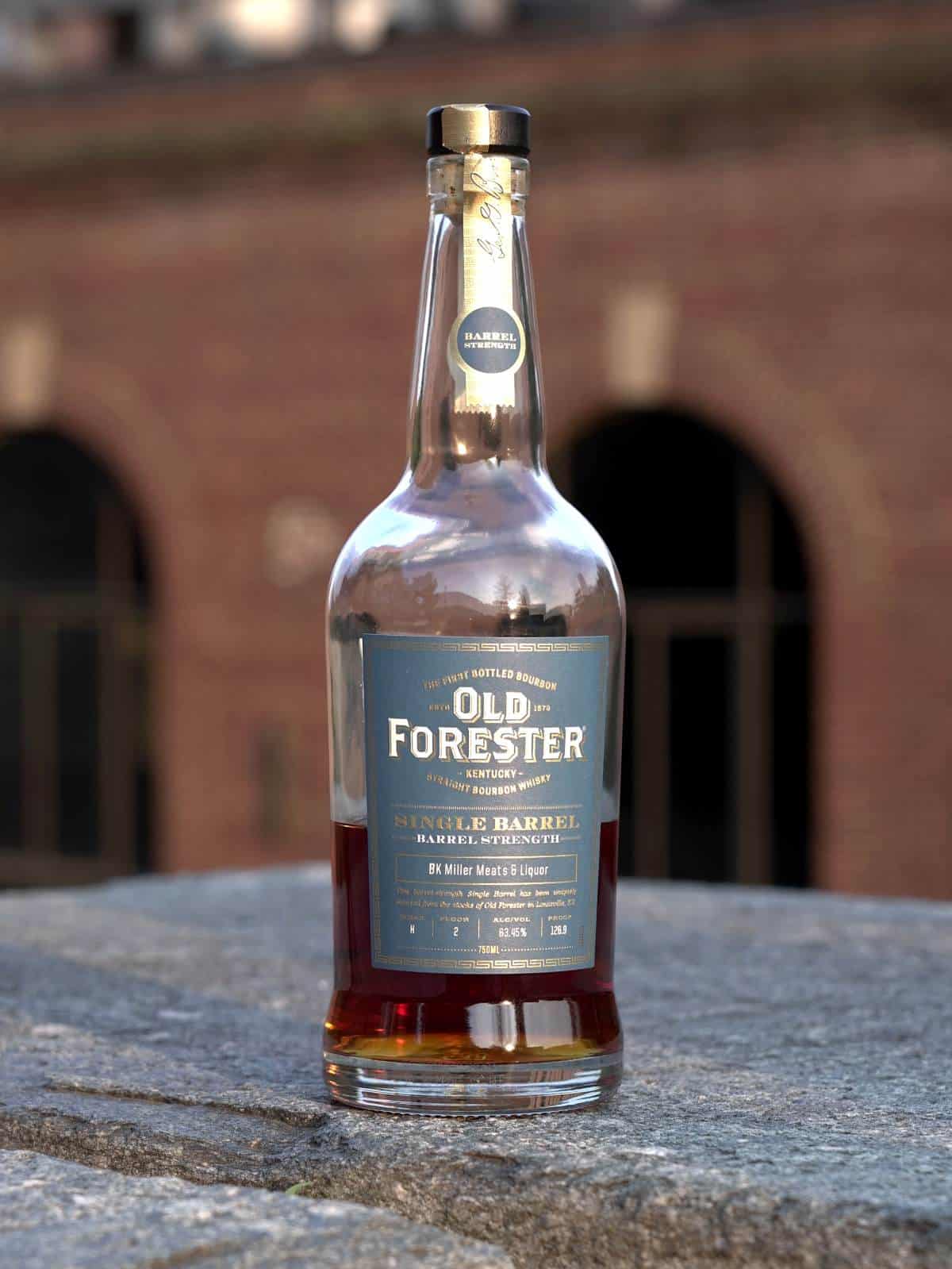 Old Forester Single Barrel bourbon BK featured
