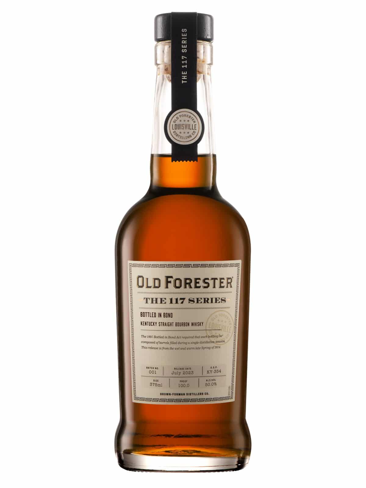 Old Forester Series 117 Bottled in Bond featured