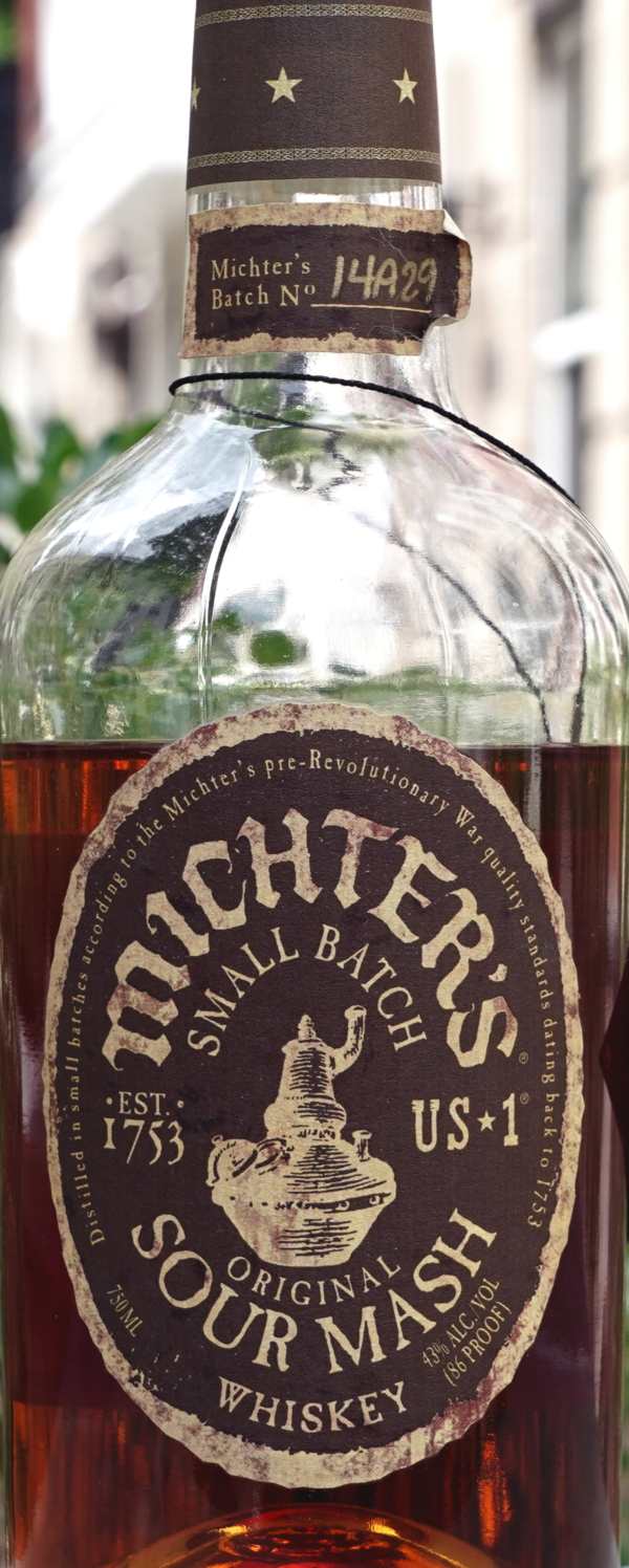 2014 Michter's Sour Mash front