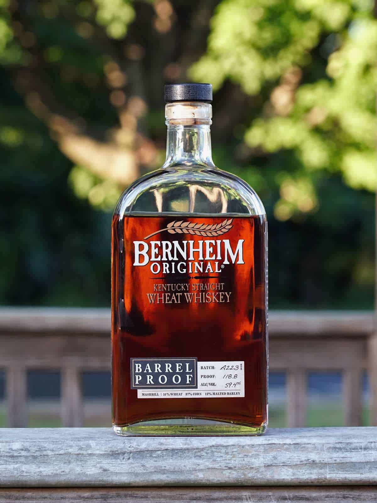 Bernheim Barrel Strength Wheat Whiskey featured