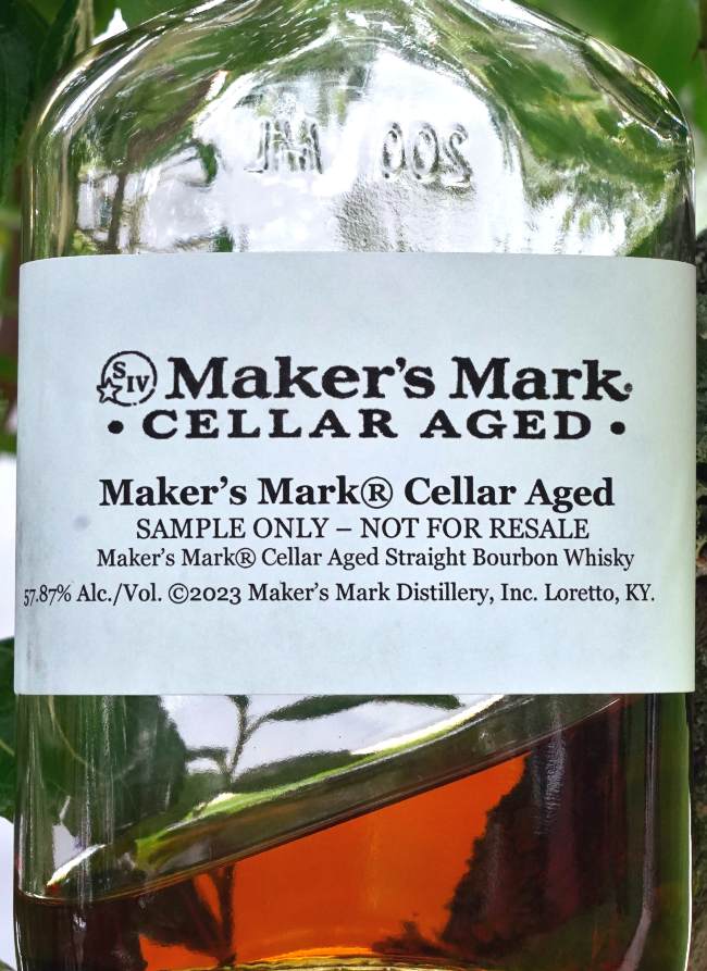 Maker's Mark Cellar Aged bourbon front