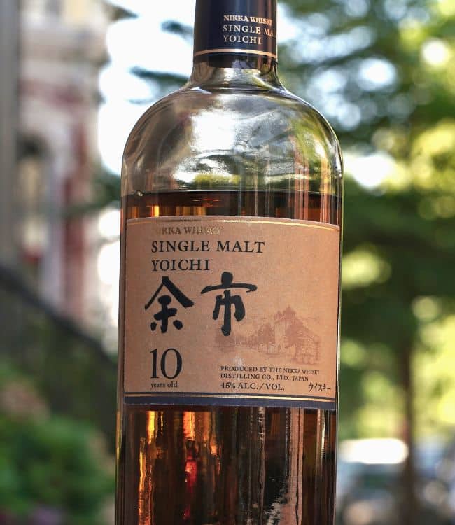 yoichi 10 year japanese whiskey front