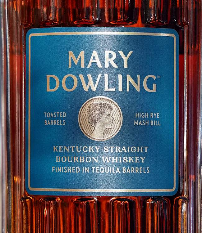 mary dowling tequila finished bourbon front