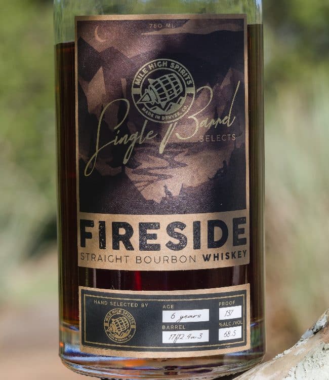 fireside straight bourbon front