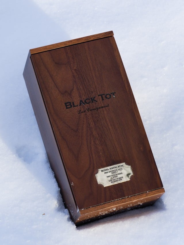 Black Tot Last Consignment box