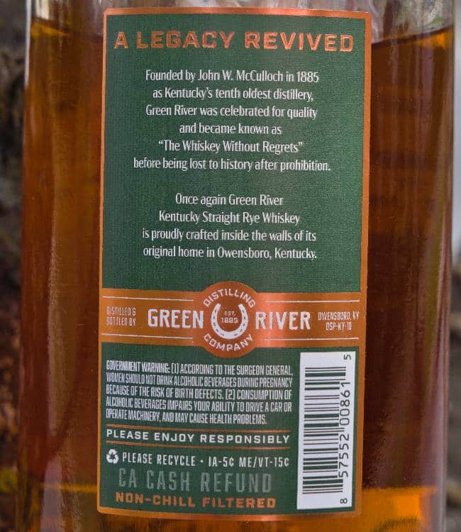 green river rye back