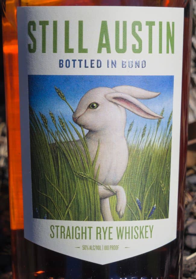 still austin bottled in bond rye front