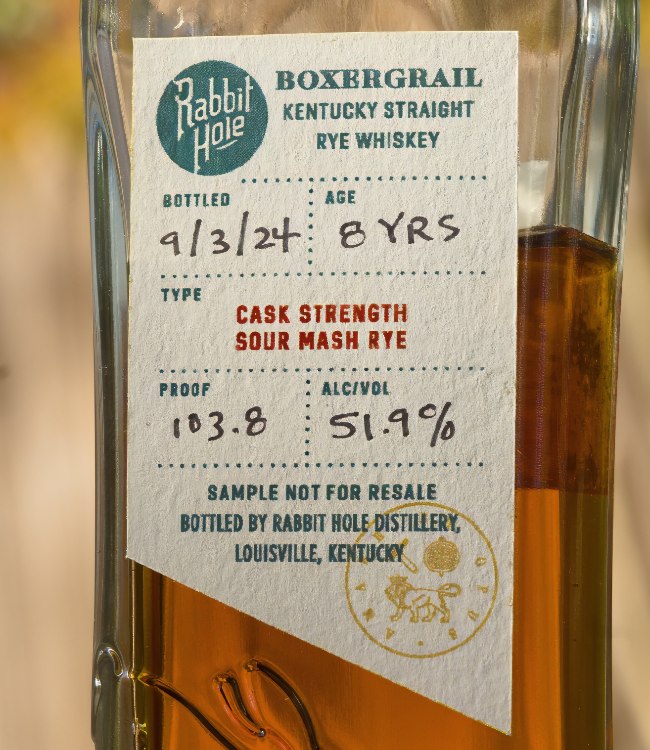 rabbit hole cask strength boxergrail rye front