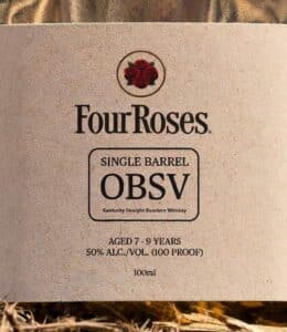 Four Roses OBSV Single Barrel Bourbon Review [In Depth] The Whiskey Shelf