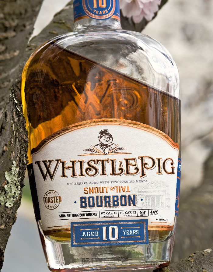 whistlepig 10 year bourbon front