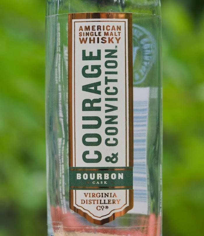 Courage and conviction bourbon cask american single malt front