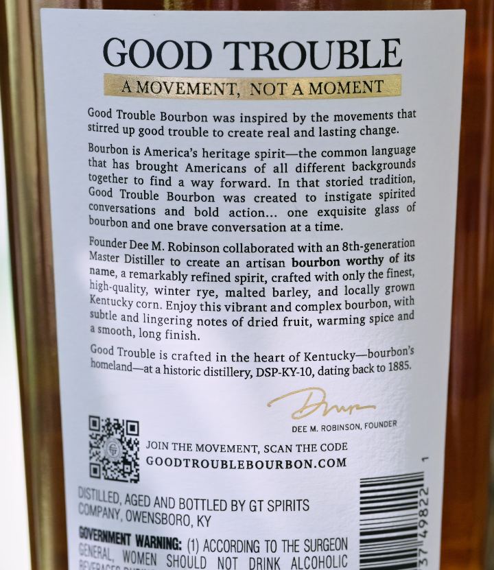 good trouble bourbon back
