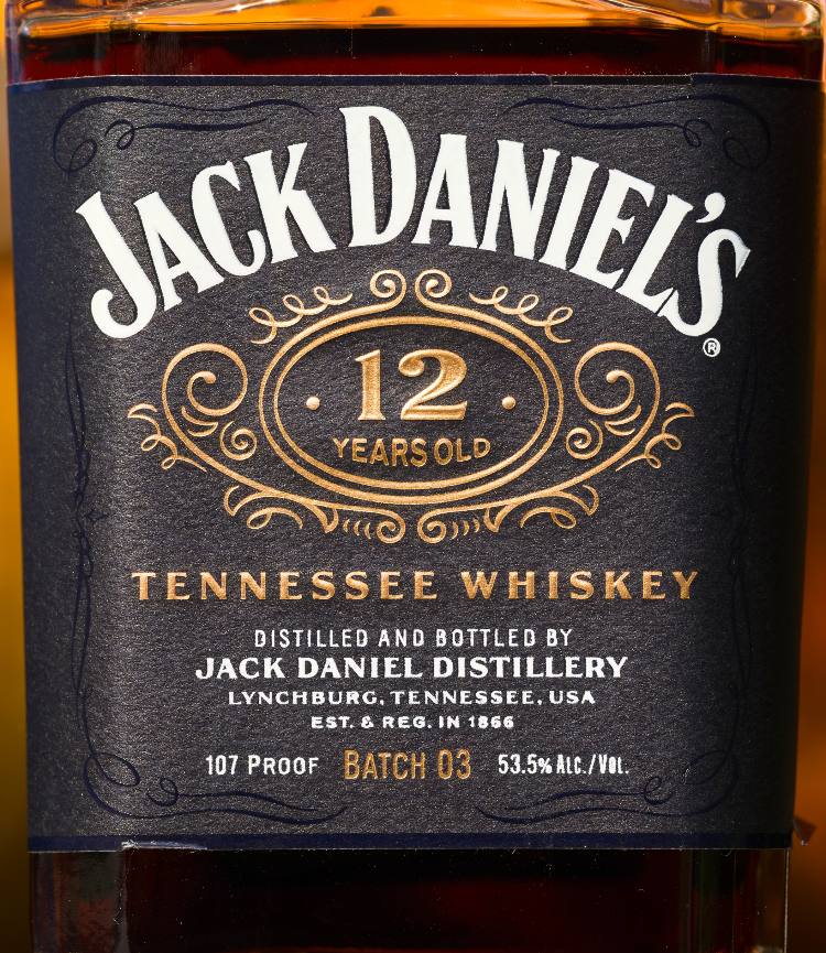 jack daniels 12 year front