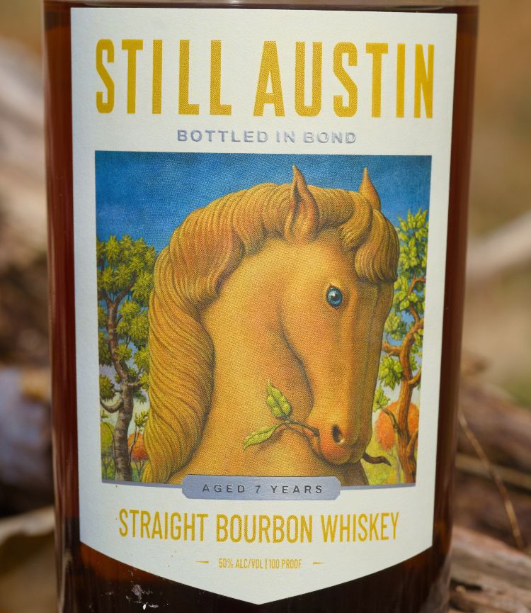 still austin bottled in bond bourbon 7 year front